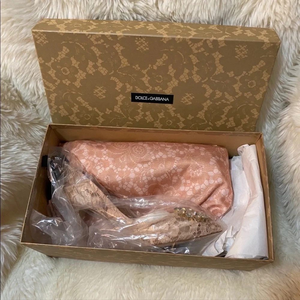 dolce & Gabbana lease crystal pumps - Picture 8 of 15
